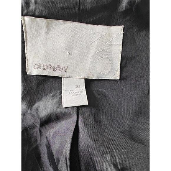 Old Navy Gray Wool Blend Coat Women’s Size XL - Picture 3 of 4